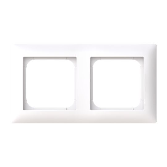 2-vägs täckram SAGA. Lämplig för både horisontell och vertikal installation.