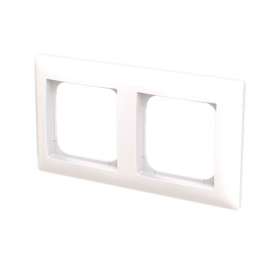 2-vägs täckram SAGA. Lämplig för både horisontell och vertikal installation.