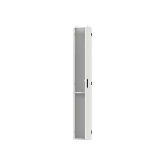 Armoire TwinLine N 44 B300/H1850/T225 mm, Classe de protection II, IP44, RAL 7035