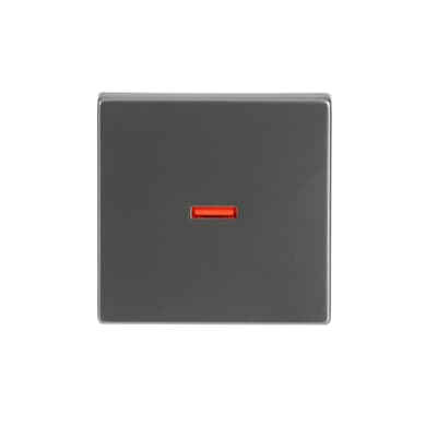 Busch Jaeger | 1789 KI-866 | Rocker De Aço Inoxidável Com Símbolo De Sino 1789 KI-866 | 2CKA001751A2959 | Interruptor Botão Dimmer