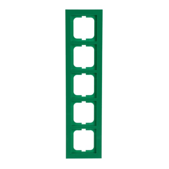 Abdeckrahmen 5-fach grün - Busch-axcent®