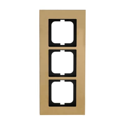 Busch-Jaeger Art Linear zwart mat afdekramen