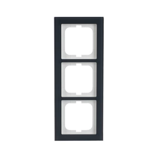 Abdeckrahmen 3-fach Glas Auster - Busch-axcent® pur