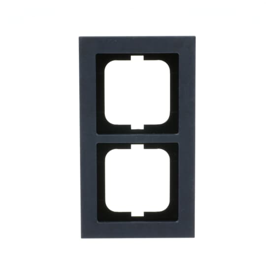 Abdeckrahmen 2-fach papierblau - Busch-axcent® pur