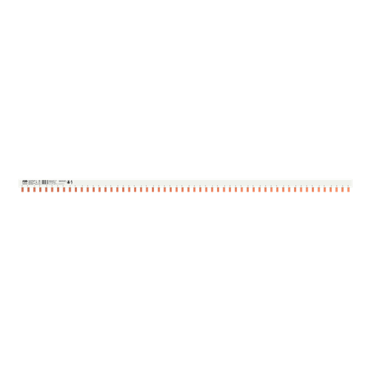 Barrette de distribution 2 phases, 56 broches, 25 mm² UL508 Phases L1-L2-L1-…