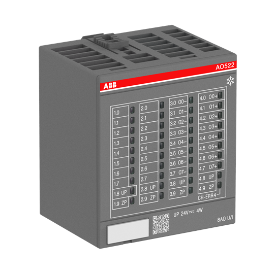 Analoges Ausgabemodul. 8AO: U, I. 16 Bit, 24VDC, extreme Konditionen