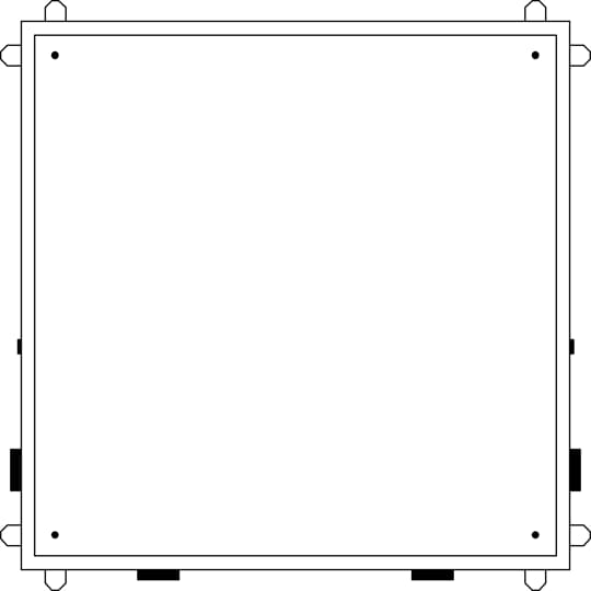 Armoire de mesure, TwinLine, en saillie, RAL 7035