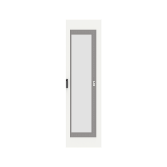 Porte transparente 2FB/14RE, montée sur armoire, accessoire série d'armoires TriLine