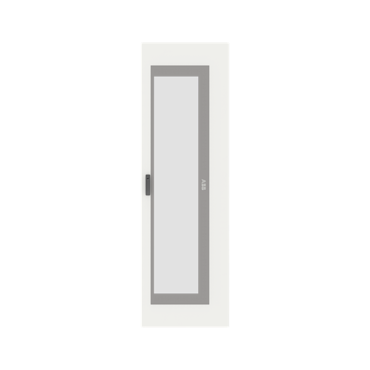 Porte transparente 5FB/14RE droite, montée sur le placard, accessoire pour la série de placards TriLine