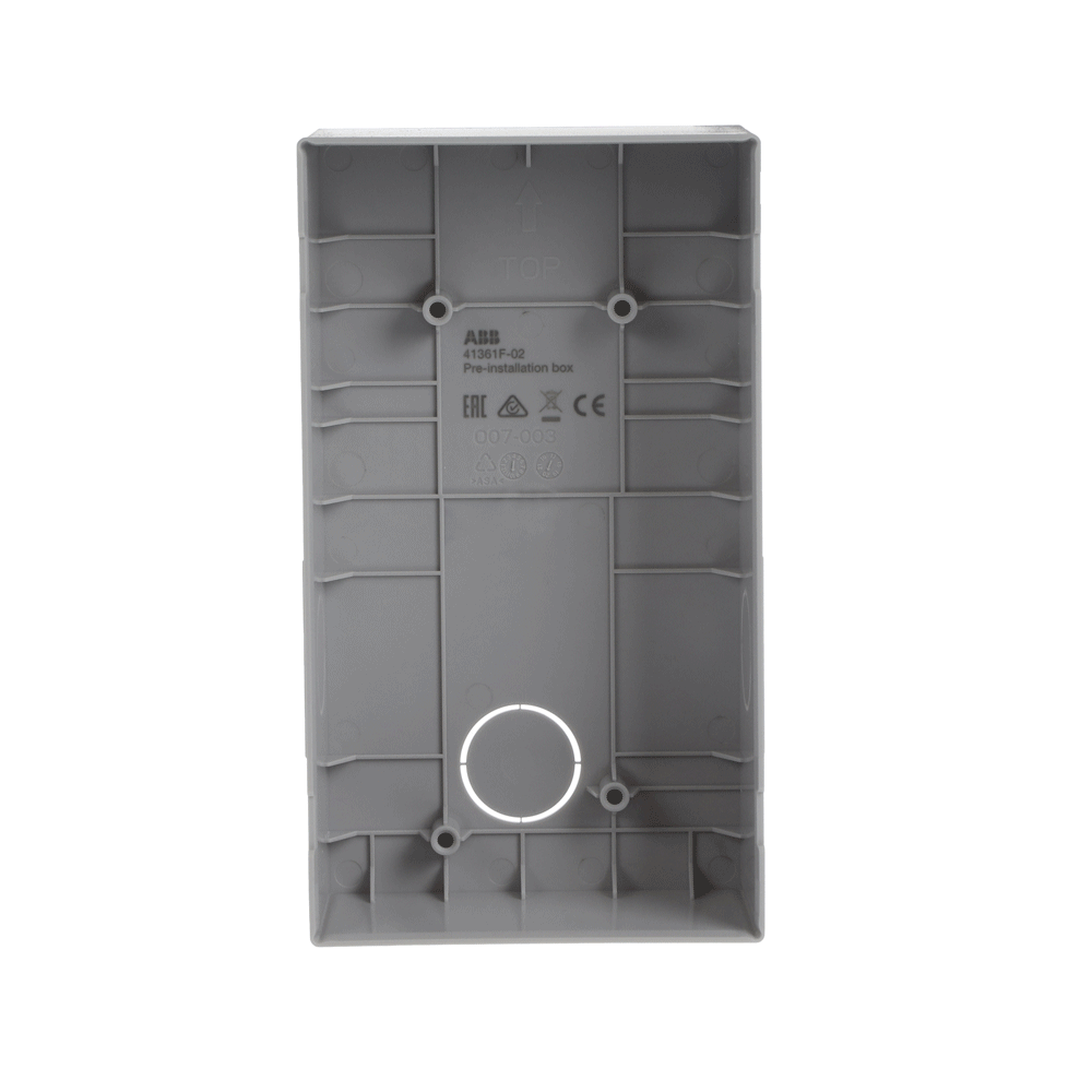 Caja de empotrar para placa mini  1/2