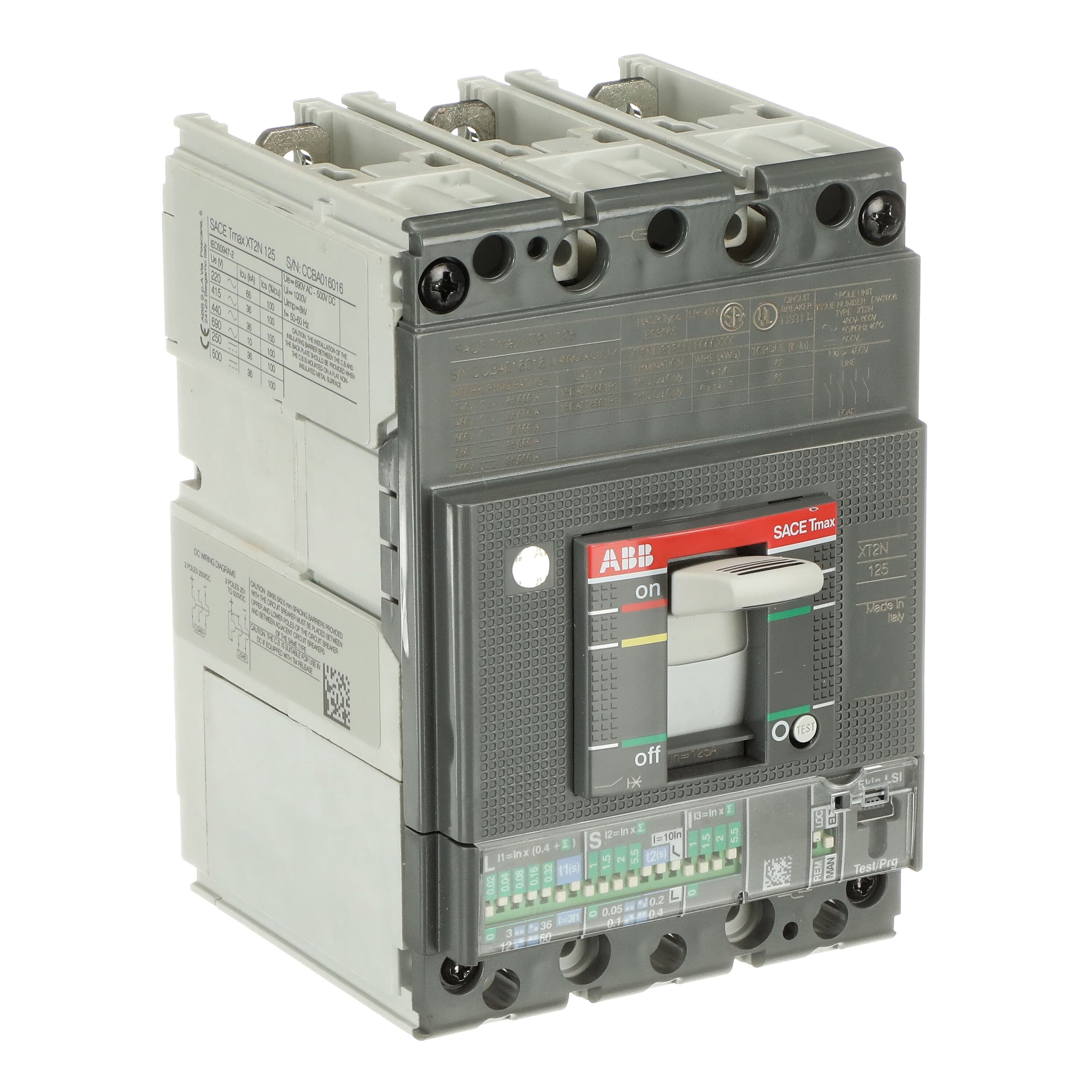 XT2N 125 Ekip C Dip LSI In125A 3pFF UL/CSA | ABB