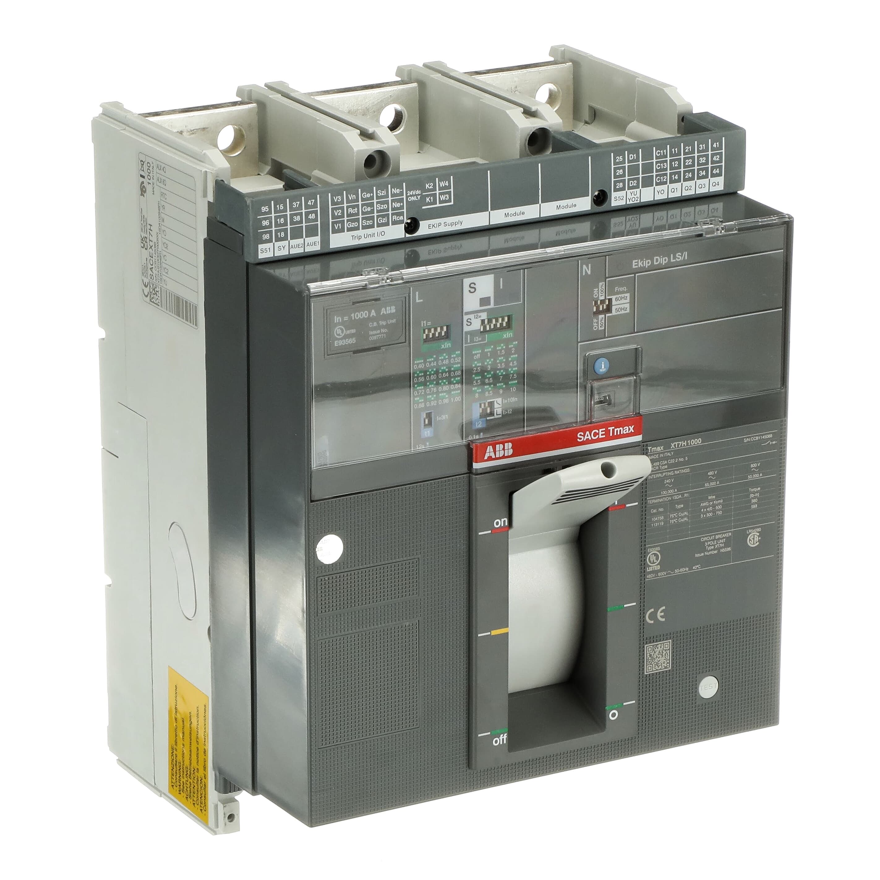 XT7H 1000 Ekip Dip LS/I In1000A 3p FF UL | ABB
