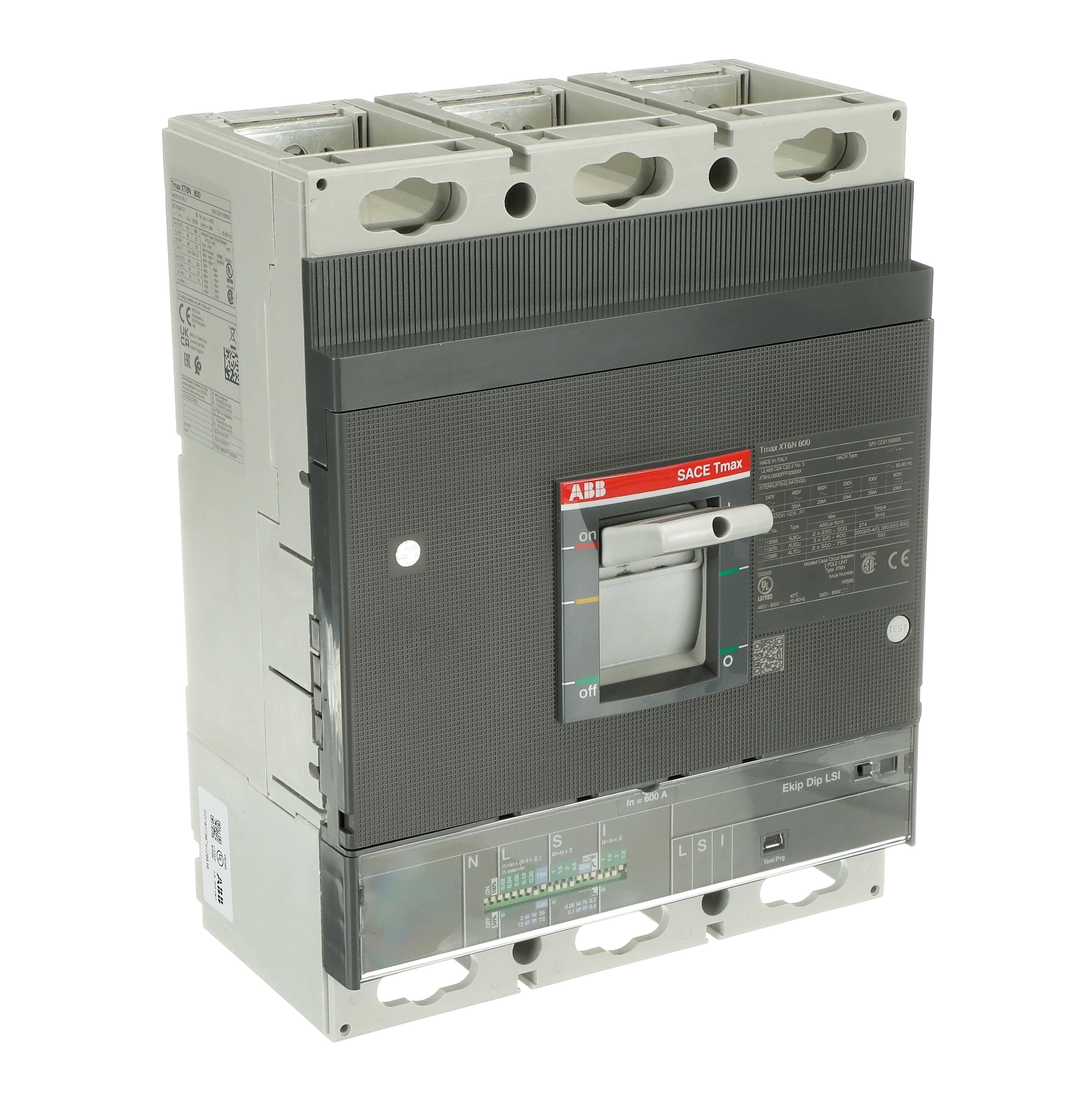 XT6N 800 Ekip Dip LSI In600 3p FF UL/CSA | ABB
