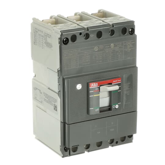 Disjoncteur compact Tmax XT4 avec connexions avant, 3 pôles