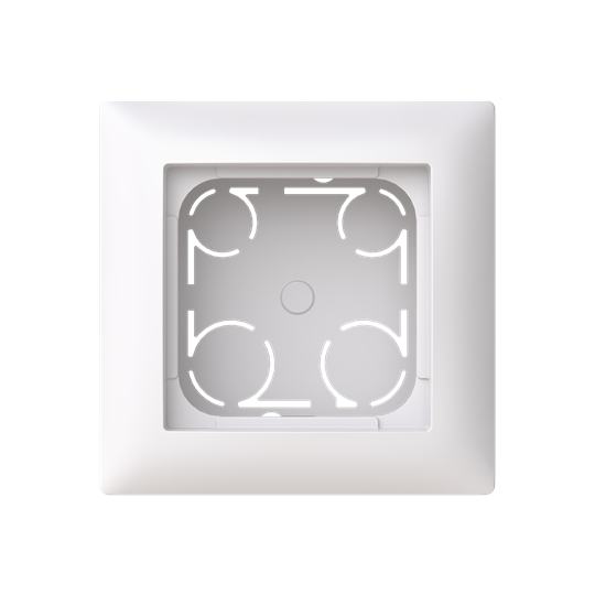 Boîtier en saillie forme plate 1-fach Boîtier Busch-balance® SI