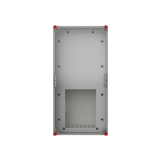 Boîtier de sécurité Reiter VMS63 1xNH1 en bas pour barre de collecte 60mm jusqu'à 630A