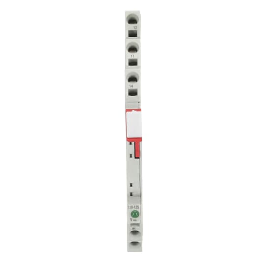 Relaissockel 1We, A1-A2=110-125V AC/DC, 250VAC Federzuganschluss