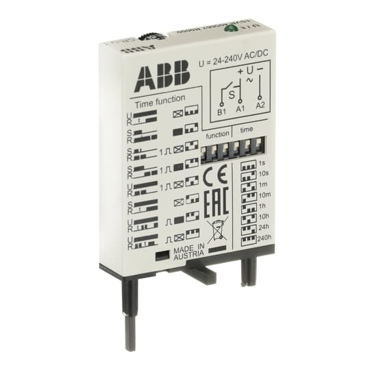 Multifunktionszeitmodul A1-A2=24-240V AC/DC, für CR-U Sockel, Steckmodul