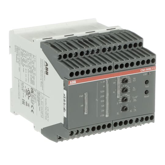 Isolationsüberwachungsrelais 2We, 1-250kOhm, 0.02-20MOhm, 24VDC