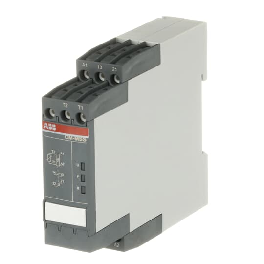 Thermistor-Motorschutzrelais 1S+1Ö, 24-240V AC/DC, Kurzsch.-Erkennung, Push-In