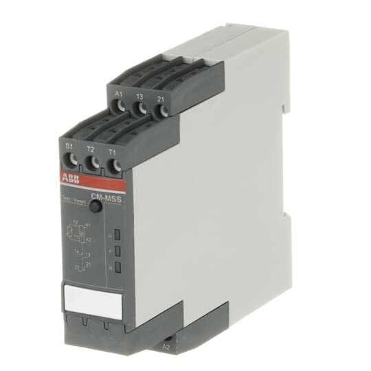 Thermistor-Motorschutzrelais 1S+1Ö, 24-240VAC/DC, Push-In, Kurzsch.-Erkennung