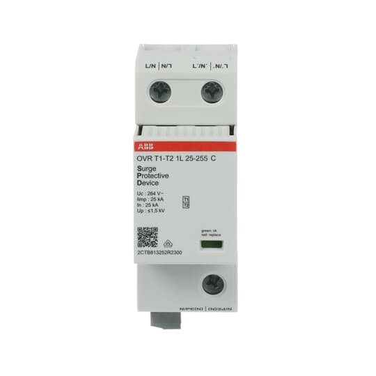 Kombi-Ableiter 1P für TNS Netze mit FM 25kA/Pol für 230/400 V Netze