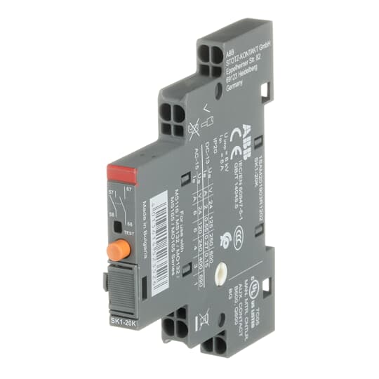 Signalkontakt 2S für ausgelöst-Meldung, mit Push-In Klemmen