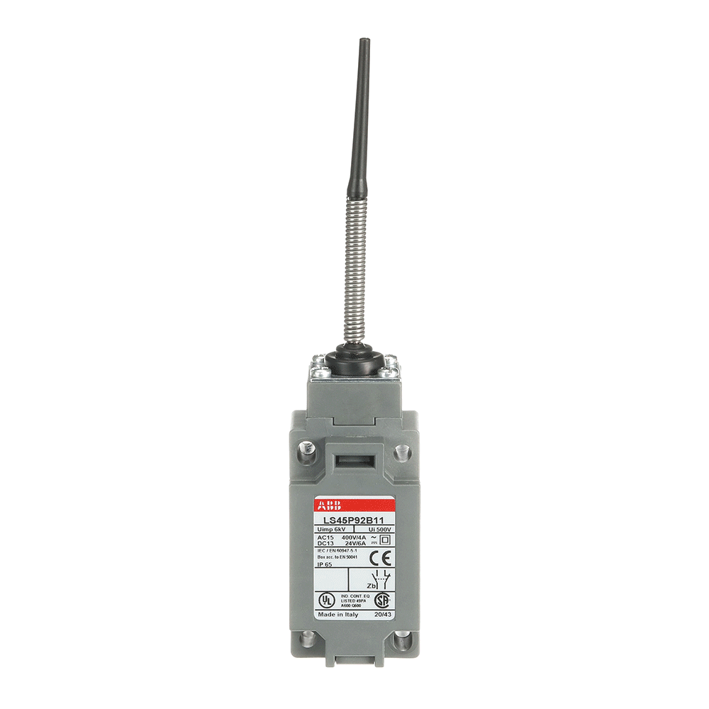 Interrupteur de position boîtier en plastique gris IP65