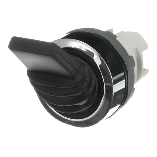 Kipphebelschalter Bedienelement, 2 Positionen, rastend, Hebel schwarz