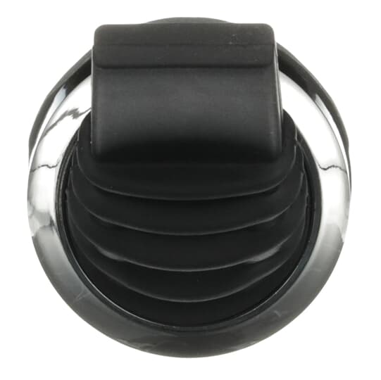 Kipphebelschalter Bedienelement, 2 Positionen, rastend, Hebel schwarz