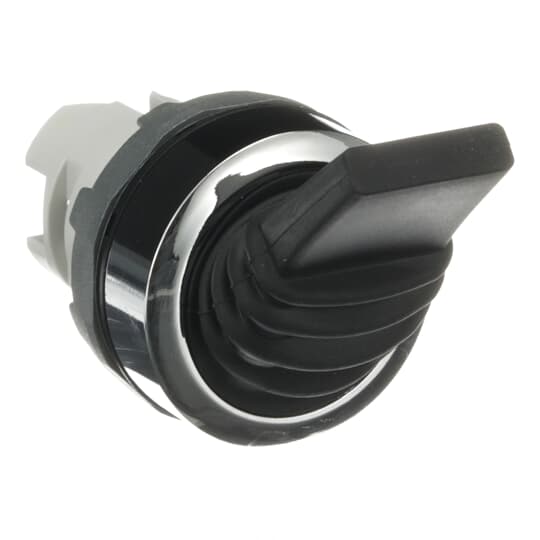 Kipphebelschalter Bedienelement, 2 Positionen, rastend, Hebel schwarz