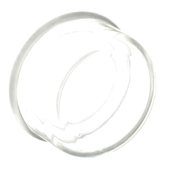 Dichtkappe, transparent, für, flache Drucktaster, Silikon