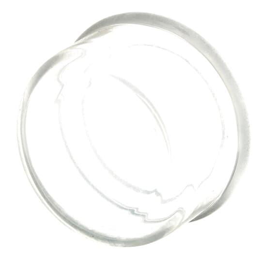 Dichtkappe, transparent, für, flache Drucktaster, Silikon
