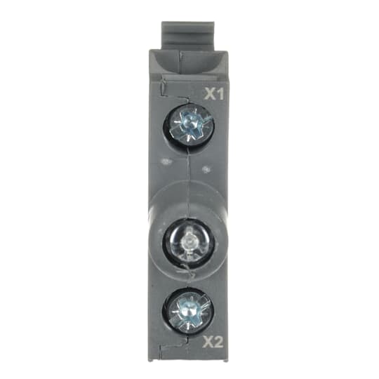 Leuchtelement mit fest integrierter LED, blau, 110-130VAC