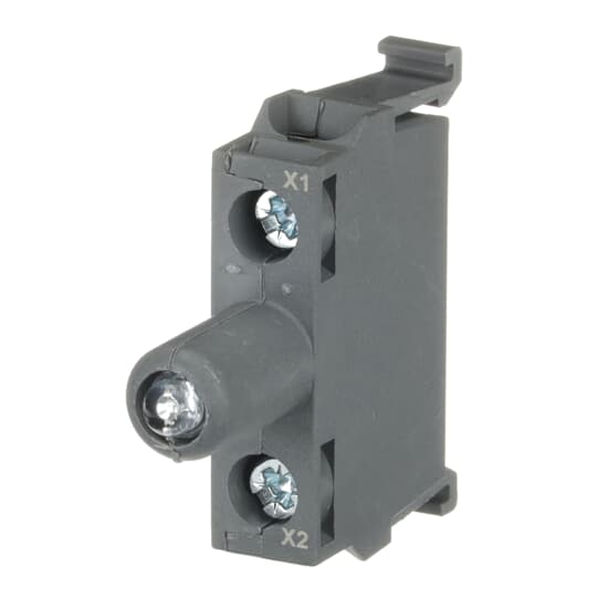 Leuchtelement mit fest integrierter LED, blau, 110-130VAC