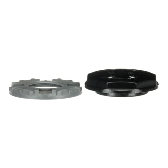 Adapter 30,5/22,5mm Kunststoff, schwarz für Drucktaster