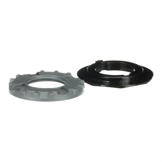 Adapter 30,5/22,5mm Kunststoff, schwarz für NOT-AUS-Taster CombiLine
