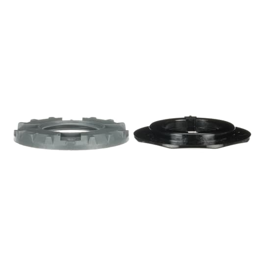 Adapter 30,5/22,5mm Kunststoff, schwarz für NOT-AUS-Taster CombiLine