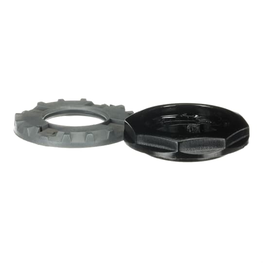 Adapter 30,5/22,5mm Kunststoff, schwarz für Drucktaster