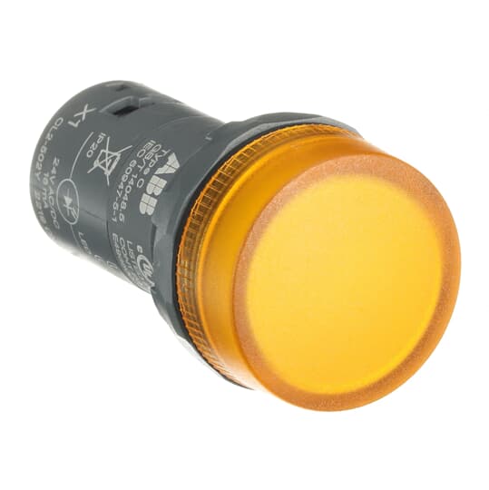 Meldeleuchte gelb 24VACDC, mit fest integrierter LED