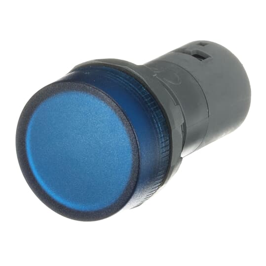 Meldeleuchte blau 48-60VACDC, mit fest integrierter LED