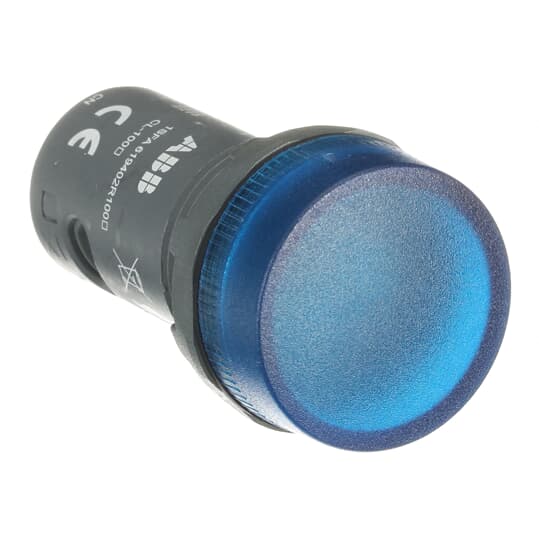Meldeleuchte blau BA9-s-Sockel, CombiLine-Compact