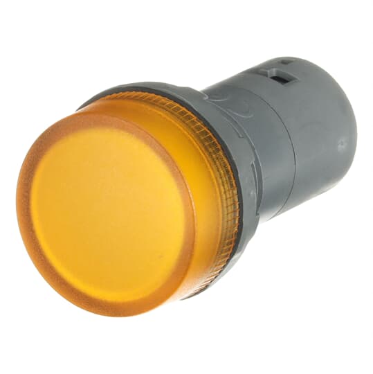 Meldeleuchte gelb 230VAC, mit fest integrierter LED