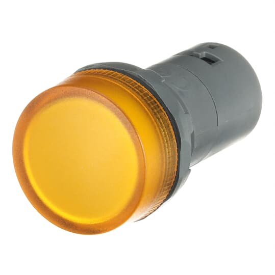 Meldeleuchte gelb 110-130VDC, mit fest integrierter LED