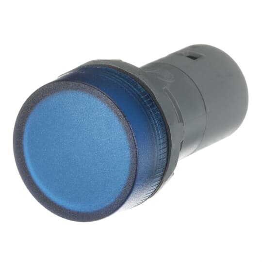 Meldeleuchte blau 230VAC, mit fest integrierter LED