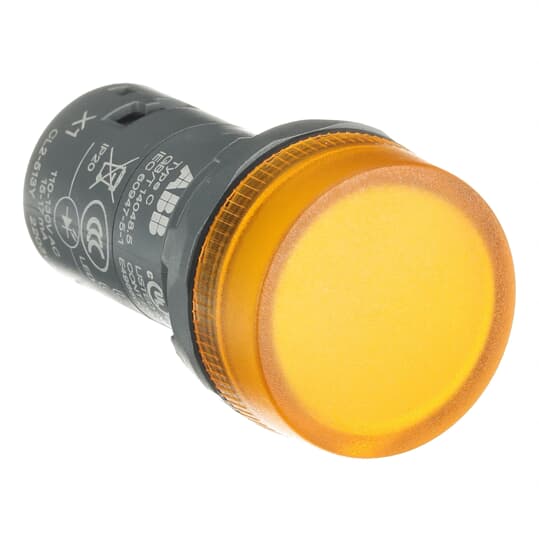 Meldeleuchte gelb 110-130VAC, mit fest integrierter LED