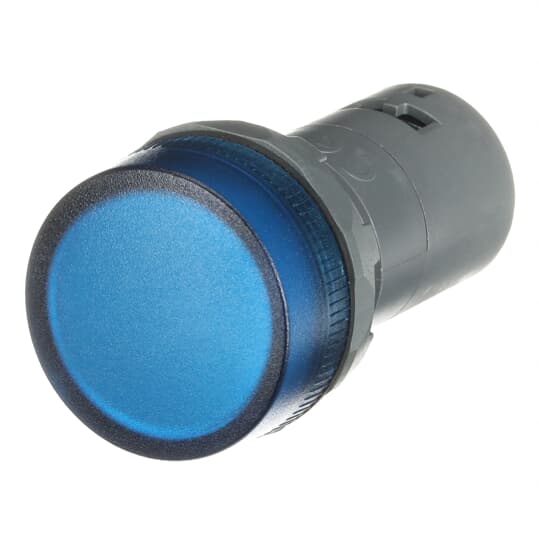 Meldeleuchte blau 110-130VDC, mit fest integrierter LED