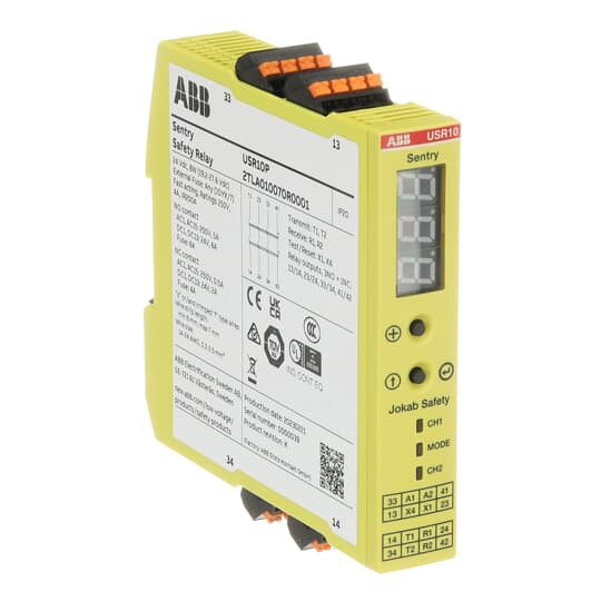 SAFETY UNIVERSAL RELAY 24 V DC Relaisausgänge 3 NC+ 1 NO, PushIn