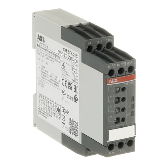 Stromüberwachungsrelais 2We, B-C=3mA-1A RMS, 24-240V AC/DC