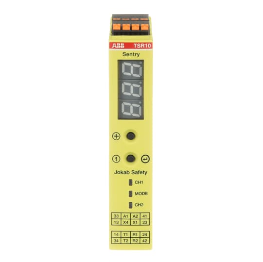 SAFETY TIMER RELAY Relaisausgänge 3 NO+1NC, Betriebsspannungs 24VDC, PushIn